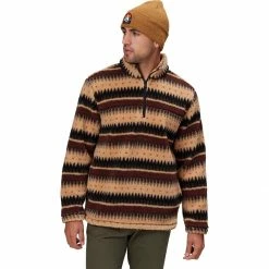 Cheapest ๐ Stoic 1/4 Zip Grizzly Sherpa Pullover Men's โ๏ธ