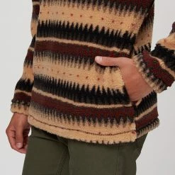 Cheapest 🌟 Stoic 1/4 Zip Grizzly Sherpa Pullover Men's ✔️ -Stoic Elegant shop BAJA D3