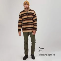 Cheapest 🌟 Stoic 1/4 Zip Grizzly Sherpa Pullover Men's ✔️ -Stoic Elegant shop BAJA D5