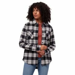 Promo ✨ Stoic Super Soft Pocket Flannel Shirt Women's 🔔 -Stoic Elegant shop BLASHAPLA 1
