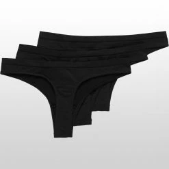 Best deal 🔔 Stoic Performance Thong Underwear 3 Pack Women's 🌟 -Stoic Elegant shop BLA D1