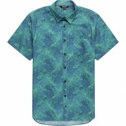 New 🤩 Stoic Hawaiian Print Short Sleeve Button Down Shirt Men's ❤️