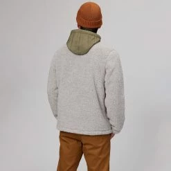 Hot Sale 🧨 Stoic Sherpa Quilted 1/2 Zip Hoodie Men's 🔔 -Stoic Elegant shop COMOLI D1