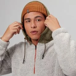 Hot Sale 🧨 Stoic Sherpa Quilted 1/2 Zip Hoodie Men's 🔔 -Stoic Elegant shop COMOLI D2