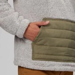 Hot Sale 🧨 Stoic Sherpa Quilted 1/2 Zip Hoodie Men's 🔔 -Stoic Elegant shop COMOLI D3