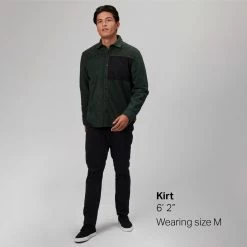 Budget 👍 Stoic Snap Front Fleece Shirt Men's ⌛ 10 Budget 👍 Stoic Snap Front Fleece Shirt Men's ⌛ -Stoic Elegant shop DARGRE D4