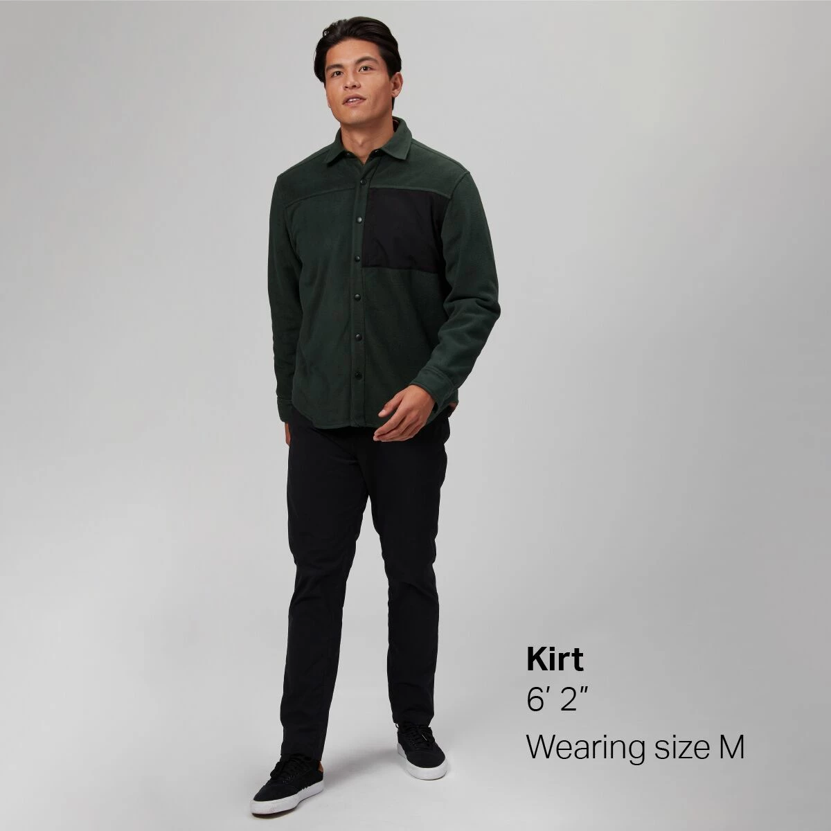 Budget 👍 Stoic Snap Front Fleece Shirt Men's ⌛ 3 Budget 👍 Stoic Snap Front Fleece Shirt Men's ⌛ - Image 3