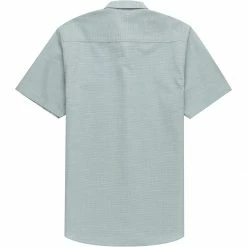 Hot Sale 🛒 Stoic Solid Texture Short Sleeve Button Down Shirt Men's ❤️ -Stoic Elegant shop GRE D1 3