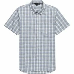 Promo 🛒 Stoic Plaid Short Sleeve Button Down Shirt Men's ✨