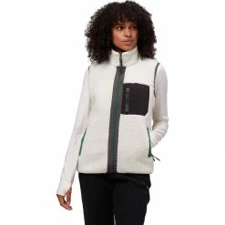 Hot Sale 💯 Stoic Reversible Mixed Media Sherpa Vest Women's ❤️ -Stoic Elegant shop IVODARGRE 3