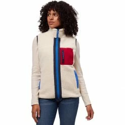 Hot Sale 💯 Stoic Reversible Mixed Media Sherpa Vest Women's ❤️