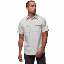 Discount 😍 Stoic Performance Button Down Solid Shirt Men's ❤️