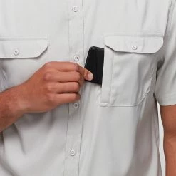 Discount 😍 Stoic Performance Button Down Solid Shirt Men's ❤️ -Stoic Elegant shop LIGGRE D3