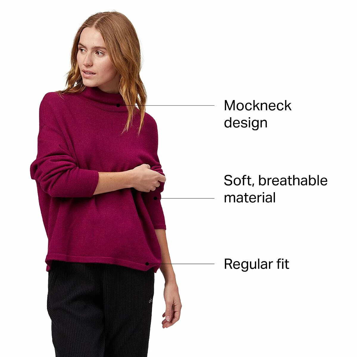 Top 10 ๐ Stoic Mockneck Top Women's ๐งจ 2 Top 10 ๐ Stoic Mockneck Top Women's ๐งจ - Image 2