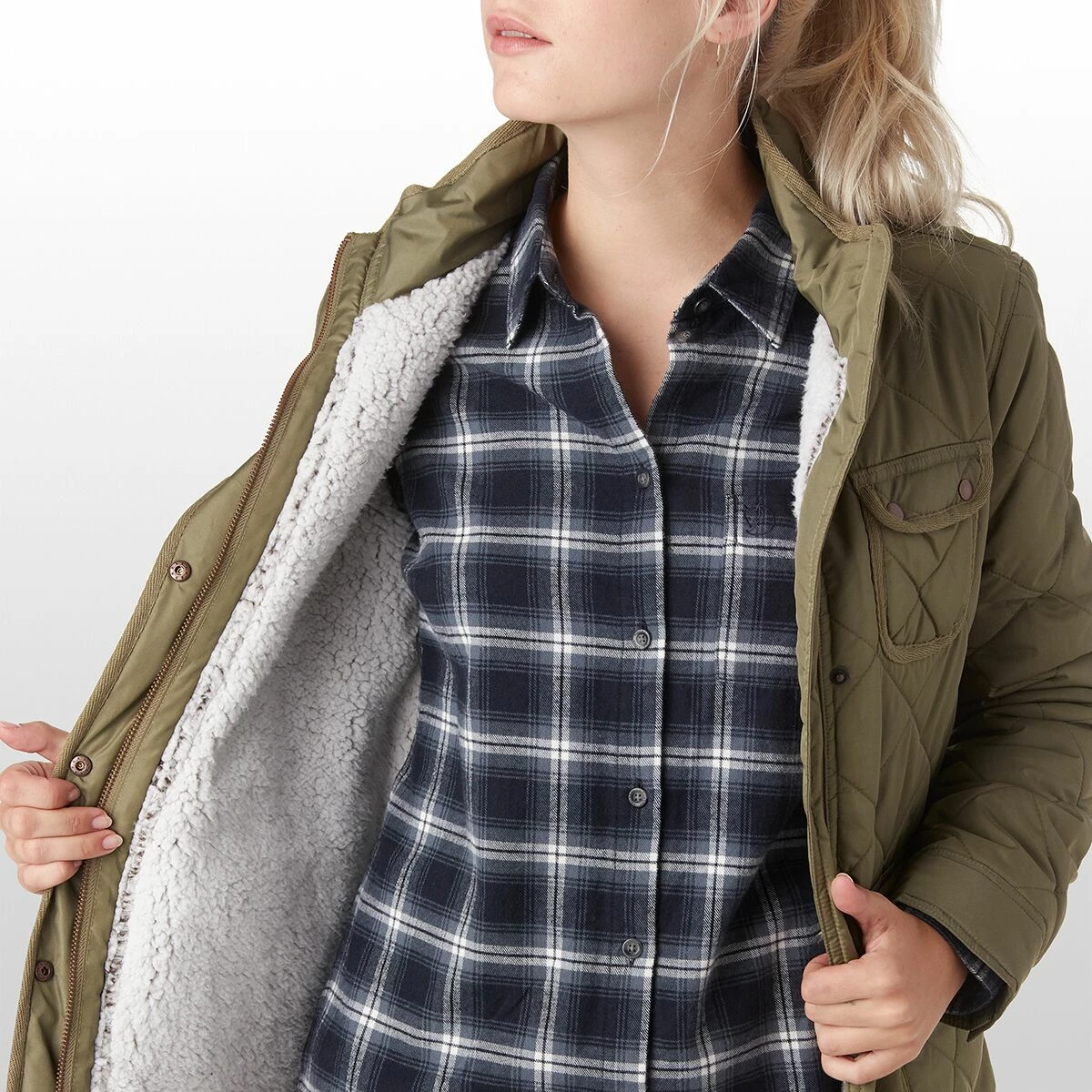 Deals 🧨 Stoic Quilted Full Zip Jacket Women's ⭐ 7 Deals 🧨 Stoic Quilted Full Zip Jacket Women's ⭐ - Image 7