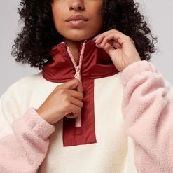 Flash Sale 🌟 Stoic Sherpa 1/4 Zip Jacket Women's 🎉 -Stoic Elegant shop MISROSSHO D2