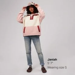 Flash Sale 🌟 Stoic Sherpa 1/4 Zip Jacket Women's 🎉 -Stoic Elegant shop MISROSSHO D6