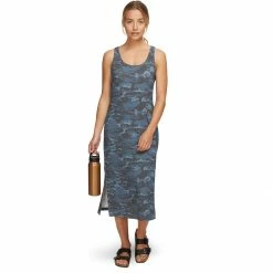 Best deal 🛒 Stoic Sleeveless Camo Midi👗 Dress Women's ⌛