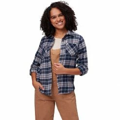 Promo ✨ Stoic Super Soft Pocket Flannel Shirt Women's 🔔 -Stoic Elegant shop NAVPLA D4