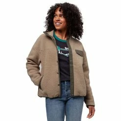 Budget 🔥 Stoic Sherpa Fleece Jacket Women's 🧨 -Stoic Elegant shop OLI