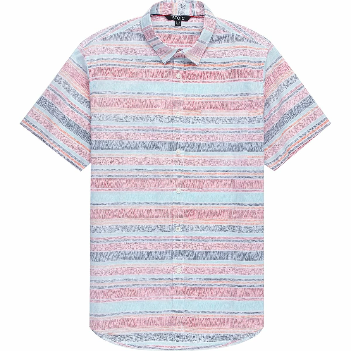 Coupon 🎉 Stoic Multi Stripe Short Sleeve Button Down Shirt Men's 💯 3 Coupon 🎉 Stoic Multi Stripe Short Sleeve Button Down Shirt Men's 💯 - Image 3