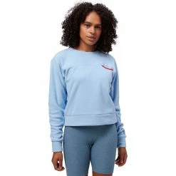 Cheapest 👍 Stoic Fleece Crew Sweatshirt Women's 👏 -Stoic Elegant shop POWBLU 4