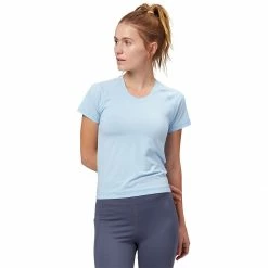 Discount 🔔 Stoic Tech Short Sleeve Fitted T Shirt Women's ✔️ -Stoic Elegant shop POWBLU 5