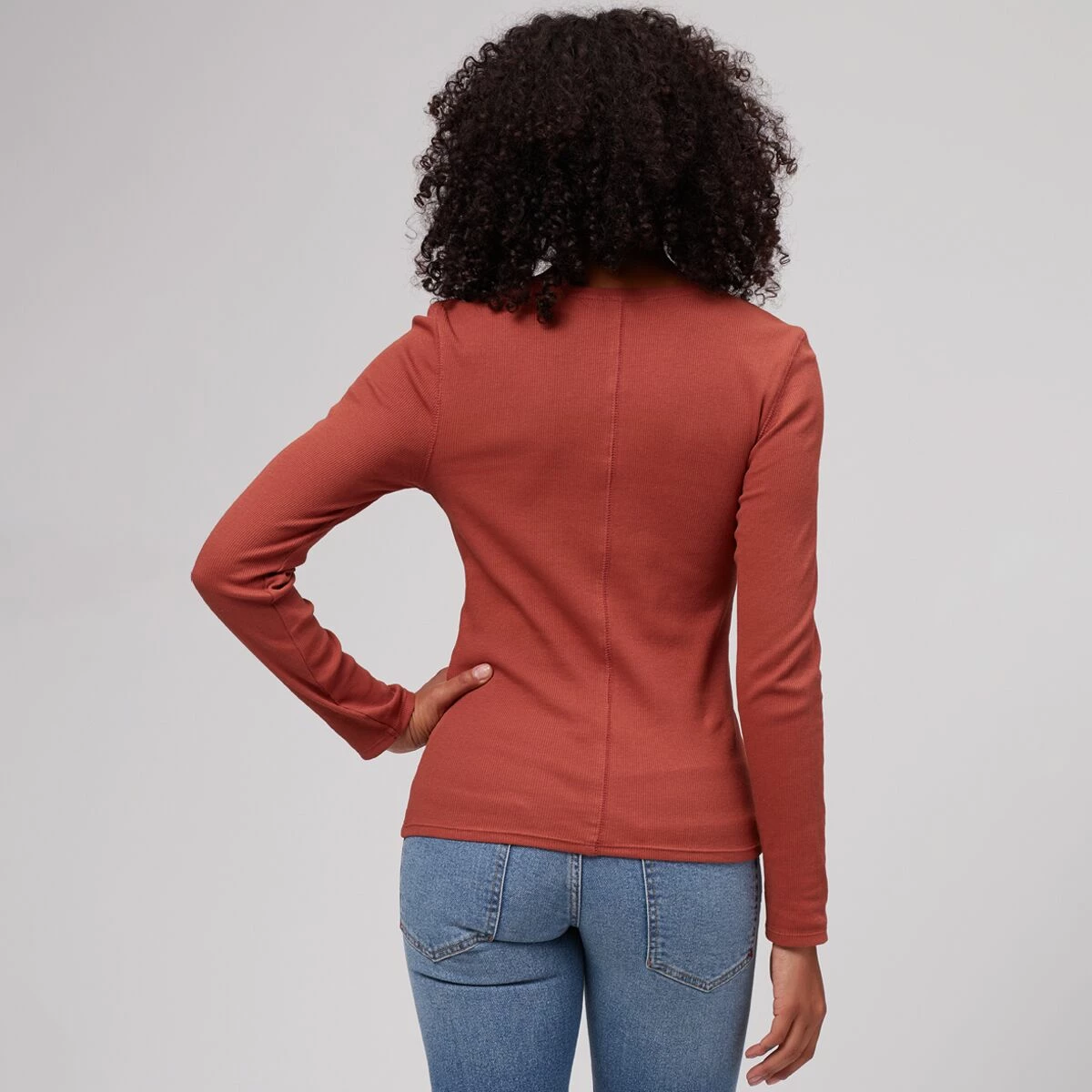 New 🤩 Stoic Core Rib Long Sleeve Top Women's ❤️ 5 New 🤩 Stoic Core Rib Long Sleeve Top Women's ❤️ - Image 5
