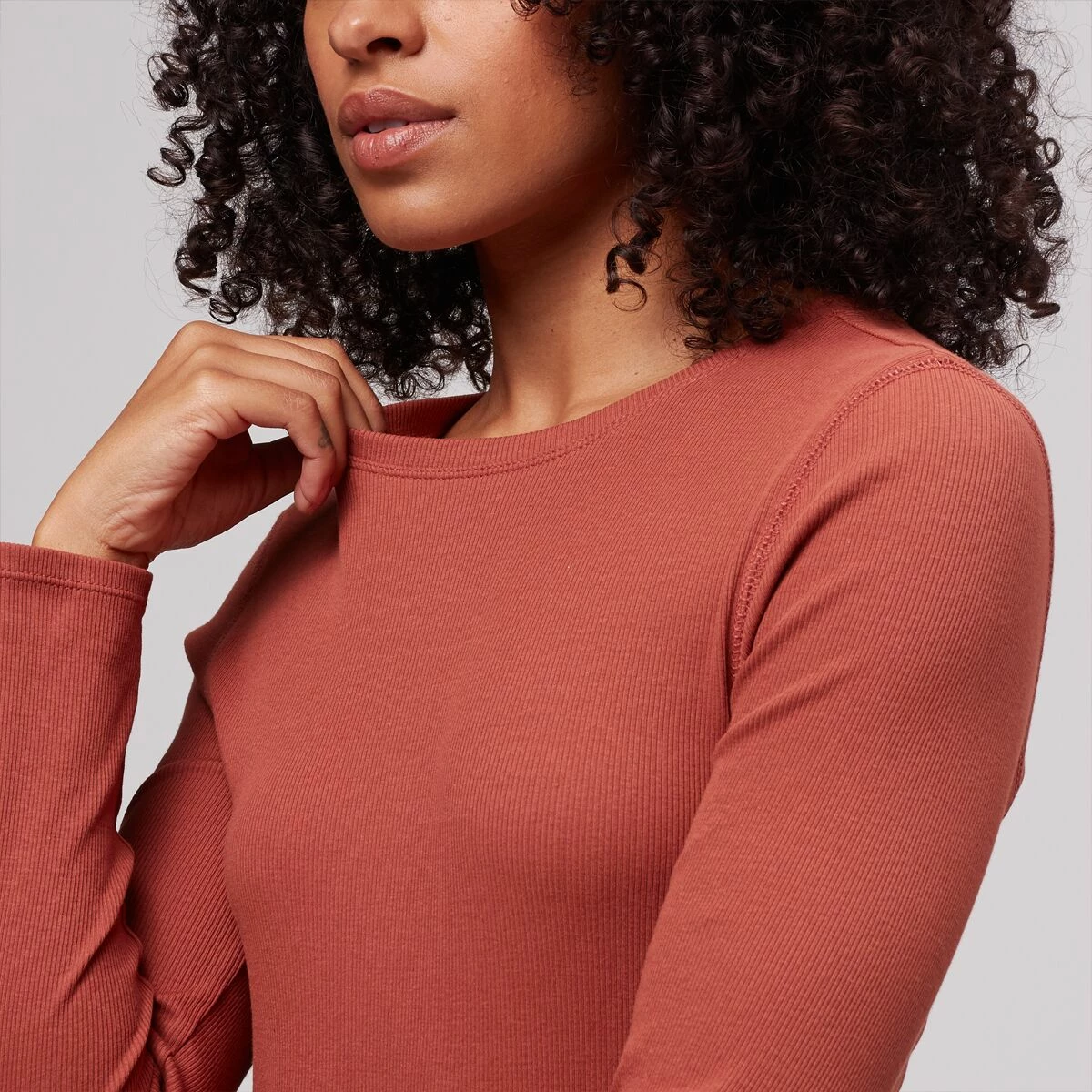New 🤩 Stoic Core Rib Long Sleeve Top Women's ❤️ 4 New 🤩 Stoic Core Rib Long Sleeve Top Women's ❤️ - Image 4