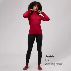 Discount ⌛ Stoic Midweight 1/4 Zip Baselayer Top Women's 👏 -Stoic Elegant shop RIORED D7