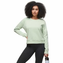 Top 10 โ๏ธ Stoic Brushed Terry Crew Top Women's ๐