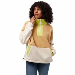 Flash Sale 🌟 Stoic Sherpa 1/4 Zip Jacket Women's 🎉 -Stoic Elegant shop SHOCUR