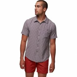Cheapest 🎉 Stoic Performance Button Down Print Shirt Men's ✨