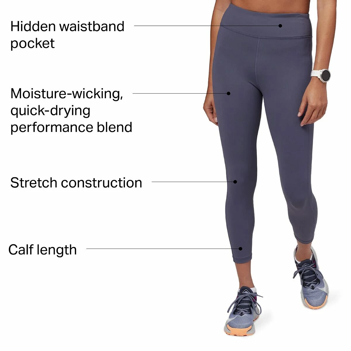 Coupon ⭐ Stoic Calf Length Legging Women's ⭐ 2 Coupon ⭐ Stoic Calf Length Legging Women's ⭐ - Image 2
