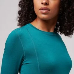 Best reviews of 🛒 Stoic Merino Blend Crew Baselayer Top Women's 🎉 -Stoic Elegant shop STO D3