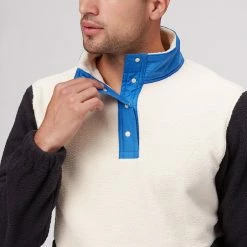 Coupon ⭐ Stoic Sherpa 1/4 Snap Jacket Men's ✔️ -Stoic Elegant shop STRLIMSHO D3