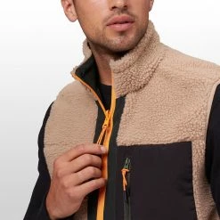 Cheapest 😍 Stoic Reversible Mixed Media Sherpa Vest Men's 🎉 -Stoic Elegant shop TAUFIGLEA D3