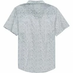 Cheapest 🔔 Stoic Spacedye Print Short Sleeve Woven Button Down Shirt Men's 👏 -Stoic Elegant shop WHI D1 1